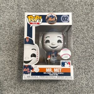 FUNKO POP MLB MASCOTS NEW YORK METS MR. MET VINYL FIGURE 02